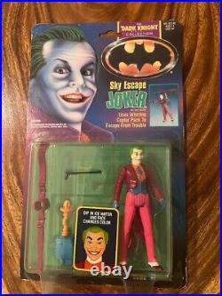 Batman Sky Escape Joker Dark Knight Collection Jack Nicholson Kenner 1990 -MOC