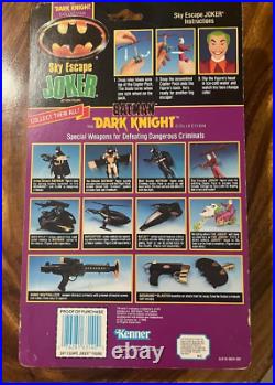 Batman Sky Escape Joker Dark Knight Collection Jack Nicholson Kenner 1990 -MOC