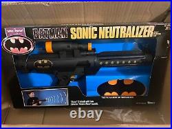 Batman Sonic Neutralizer Dark Knight Collection Kenner SEALED Vintage 1990