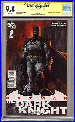 Batman The Dark Knight 1A Finch 1st Printing CGC 9.8 SS Finch 2011 DC