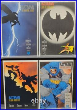 Batman The Dark Knight #1 2 3 4 1st Prints DC 1986 Frank Miller Klaus Janson
