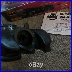 Batman The Dark Knight Collection Batmobile Kenner Vintage 1989 No Missile