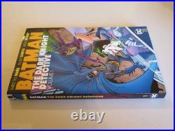 Batman The Dark Knight Detective 1 Tpb DC Comics Very Rare Oop