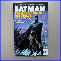 Batman The Dark Knight Detective Vol 3 Blind Justice TPB DC Comics OOP Rare