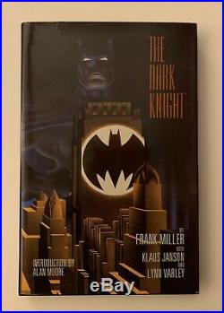 Batman The Dark Knight HC Graphitti Design/1986 Ltd Ed signed Miller/Janson