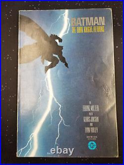 Batman The Dark Knight Issue #1-4 Mid Grade Set 1st Print Frank Miller DC Comics