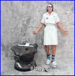 Batman The Dark Knight Joker Nurse Suit Model Statue 21in Collectible Figurines