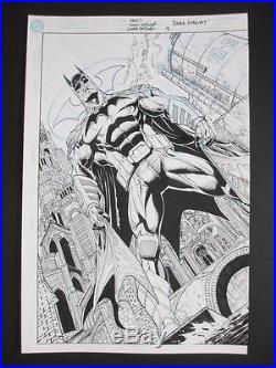 Batman The Dark Knight (Original Art) 2013 Wrap-Around Cover Ethan Van Sciver