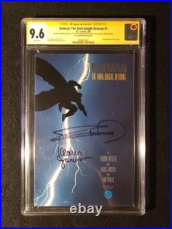Batman The Dark Knight Return #1 CGC 9.6 Signed Frank Miller Klaus Janson