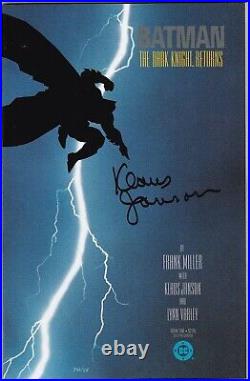 Batman The Dark Knight Returns (1986) #1 Signed by Klaus Janson NM