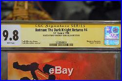 Batman The Dark Knight Returns 1986 1st Printing #4 CGC 9.8 DC Comics Superman