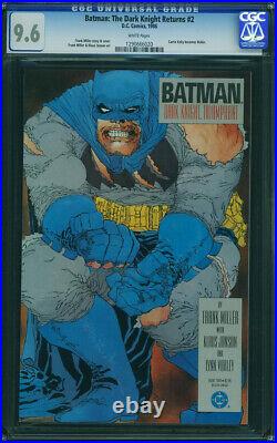 Batman The Dark Knight Returns (1986) #2 (CGC 9.6 WP) Frank Miller! P7 120 cm