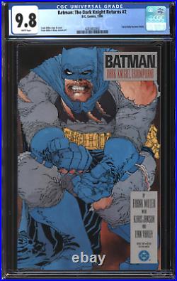 Batman The Dark Knight Returns (1986) #2 CGC 9.8 NM/MT