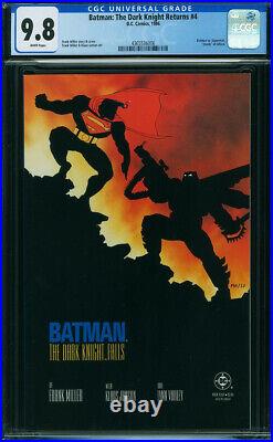 Batman The Dark Knight Returns (1986) #4 (CGC 9.8 WP) Frank Miller! Q9 436 cm