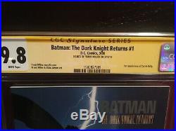 Batman The Dark Knight Returns (1986) CGC 9.8 SS Signed Frank Miller 1st PRINT