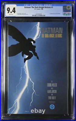 Batman The Dark Knight Returns #1 (1986) 1st App of Carrie Kelley CGC 9.4
