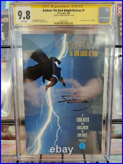 Batman The Dark Knight Returns #1 (1986) Cgc Grade 9.8 Frank Miller Signed