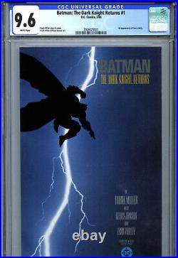 Batman The Dark Knight Returns #1 (1986) DC CGC 9.6 White 1st Carrie Kelly