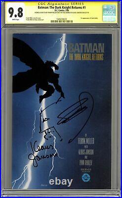 Batman The Dark Knight Returns #1-1ST CGC 9.8 SS 1986 1406038022
