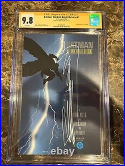 Batman The Dark Knight Returns #1 1st Print Signed by Frank Miller CGC 9.8 WP