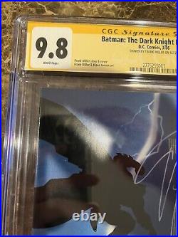 Batman The Dark Knight Returns #1 1st Print Signed by Frank Miller CGC 9.8 WP