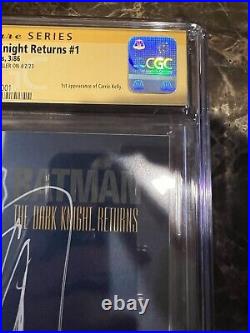 Batman The Dark Knight Returns #1 1st Print Signed by Frank Miller CGC 9.8 WP