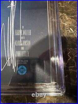 Batman The Dark Knight Returns #1 1st Print Signed by Frank Miller CGC 9.8 WP