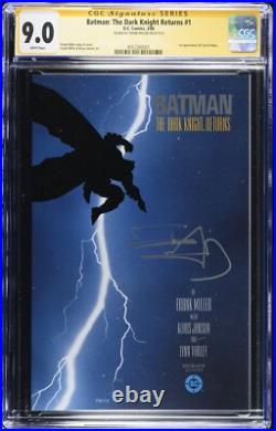 Batman The Dark Knight Returns #1 (1st Print) signed by Miller! New Slab CGC9.0