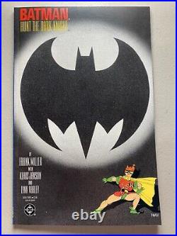 Batman The Dark Knight Returns 1 2 3 4. 1st Prints. DC Comics 1986. Miller