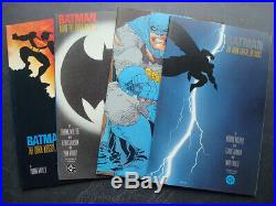 Batman The Dark Knight Returns 1 2 3 4, 1st prints 1986, Frank Miller