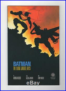 Batman The Dark Knight Returns #1, 2, 3, & 4. All 1st. Printing