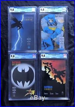 Batman The Dark Knight Returns # 1 2 3 4 All Cgc 9.8 Set White Pages 1st Prints