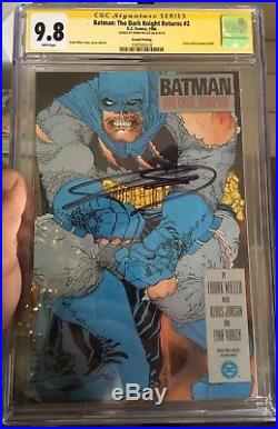 Batman The Dark Knight Returns #1 2 3 4 + Batman #404 Cgc Ss 9.8! #2 2nd Print