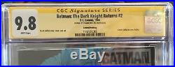 Batman The Dark Knight Returns #1 2 3 4 + Batman #404 Cgc Ss 9.8! #2 2nd Print