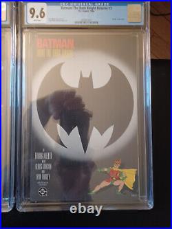 Batman The Dark Knight Returns 1 2 3 4 CGC 9.6 Complete Set