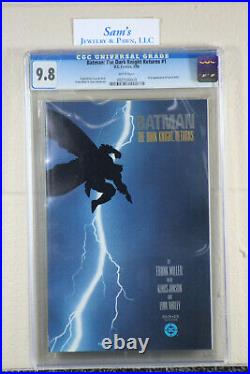 Batman The Dark Knight Returns #1, 2, 3, 4 CGC 9.8 White Pages (1st Print Set)