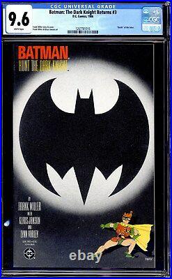 Batman The Dark Knight Returns #1 2, 3, 4 First Print Cgc 9.6 White Page Set 2