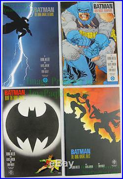 Batman The Dark Knight Returns 1 2 3 4 Vs Superman Key 1st & 2nd Print Nice Set