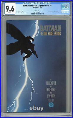 Batman The Dark Knight Returns #1-3RD CGC 9.6 1986 3710497011