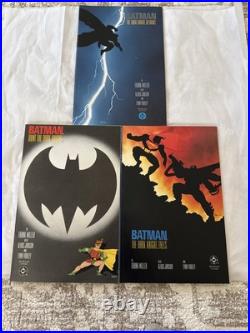 Batman The Dark Knight Returns #1,3,4 (DC Comics, 1986) Frank Miller