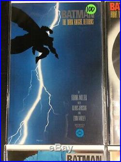 Batman The Dark Knight Returns #1-4 Complete Set (1986)