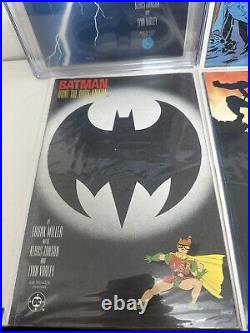 Batman The Dark Knight Returns #1-4 Complete Set 1st Print Frank Miller NM