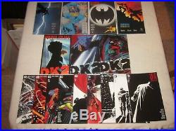 Batman The Dark Knight Returns 1-4 Dark Knight Strikes Again & Dk3 1-9 Vf/nm Lot