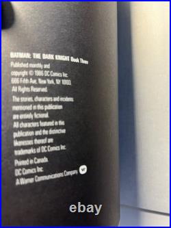 Batman The Dark Knight Returns 1-4 Lot 1st Printing DC Comics 1986 NM Miller