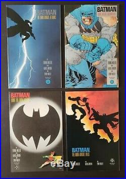 Batman The Dark Knight Returns #1-4 (dc, 1986) Complete Set Of 1st Prints! Nm