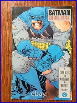 Batman The Dark Knight Returns 1-4 set 1986 First Pressing LOW GRADE See Pics