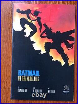 Batman The Dark Knight Returns 1-4 set 1986 First Pressing LOW GRADE See Pics