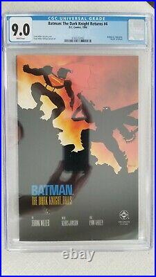 Batman The Dark Knight Returns #1 9.6 #2 9.4 #3-4 9.0 All 1st Print CGC DC comic
