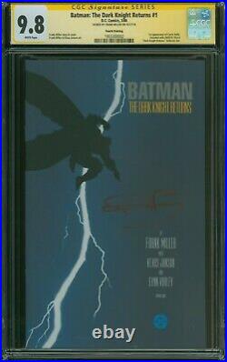 Batman The Dark Knight Returns 1 9.8 CGC SS SIGNATURE Frank Miller 4th print
