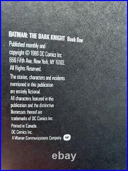 Batman The Dark Knight Returns #1 AUTOGRAPHED Frank Miller & Varley 1st Print NM
